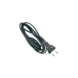 Eurosnoer 2x0.75qmm schakelaar zwart 2mtr Eurosnoer 2x0.75qmm schakelaar zwart 2mtr
