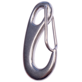 Seilflechter Seilflechter - Karabijnhaak - Ei-vormig - RVS A4