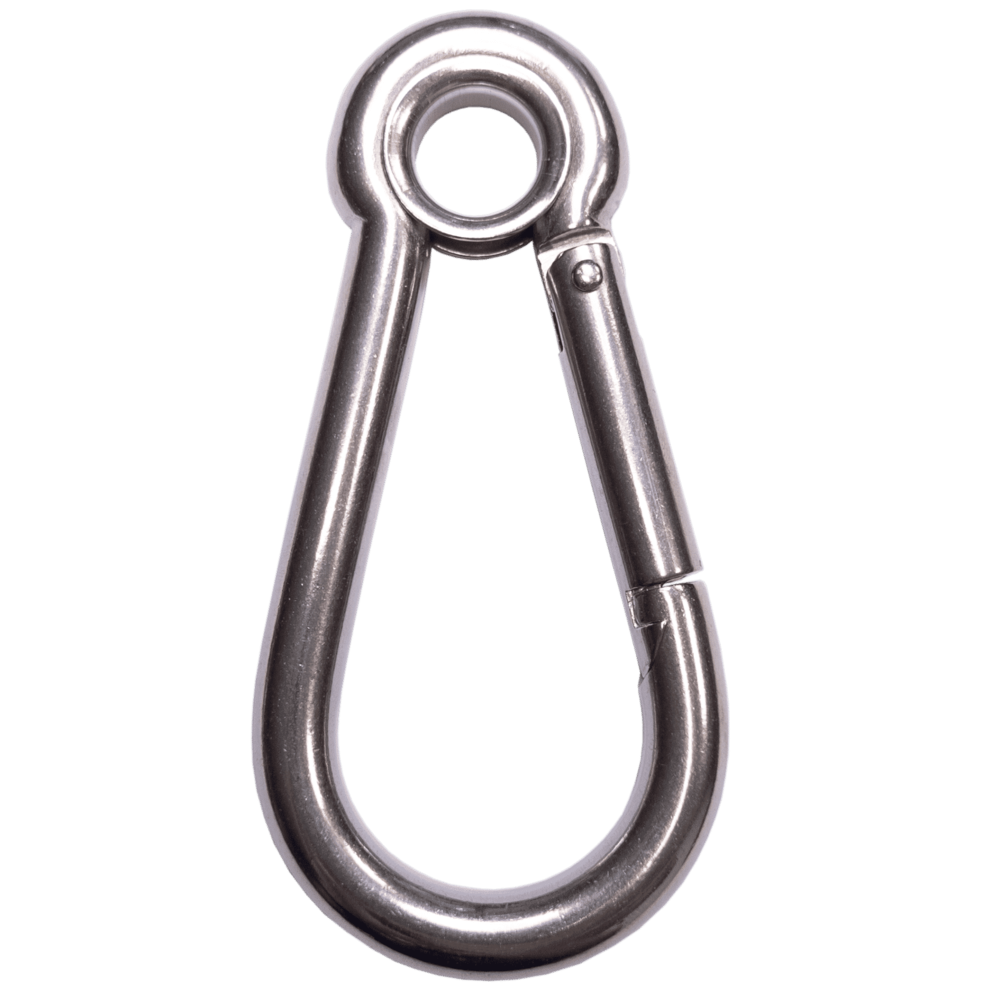 Seilflechter Seilflechter - Karabijnhaak - Met Oog - RVS A4 Seilflechter Seilflechter - Karabijnhaak - Met Oog - RVS A4