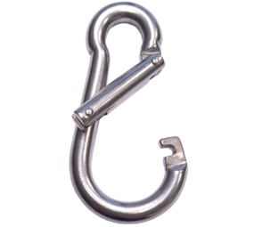 Seilflechter Seilflechter - Karabijnhaak - Schuin - RVS A4 Seilflechter Seilflechter - Karabijnhaak - Schuin - RVS A4