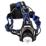 Entac Entac Led Hoofdlamp zoom 5w aluminium zwart 4xAA Entac Entac Led Hoofdlamp zoom 5w aluminium zwart 4xAA