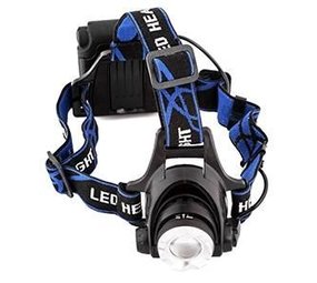 Entac Entac Led Hoofdlamp zoom 5w aluminium zwart 4xAA Entac Entac Led Hoofdlamp zoom 5w aluminium zwart 4xAA