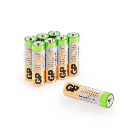 GP GP Super Alkaline AA - 8 batterijen GP GP Super Alkaline AA - 8 batterijen