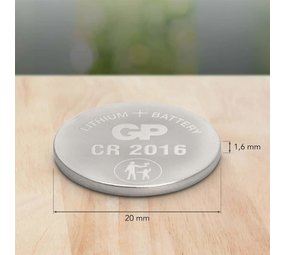GP GP Lithium CR2016 - 1 knoopcel