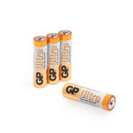 GP GP Ultra Alkaline AA - 4 batterijen GP GP Ultra Alkaline AA - 4 batterijen