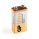 GP GP Ultra Alkaline 9V - 1 batterij GP GP Ultra Alkaline 9V - 1 batterij
