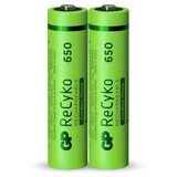 GP GP AAA batterij Oplaadbaar GP NiMH 650 mAh ReCyko 1.2V 2 stuks