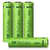 GP GP AAA batterij Oplaadbaar GP NiMH 950 mAh ReCyko 1.2V 4 stuks