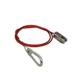 Carpoint Breekkabel musketonhaak 100cm 1500N/150kg Carpoint Breekkabel musketonhaak 100cm 1500N/150kg