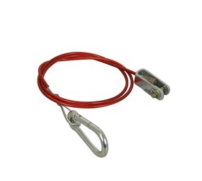 Carpoint Breekkabel musketonhaak 100cm 1500N/150kg Carpoint Breekkabel musketonhaak 100cm 1500N/150kg