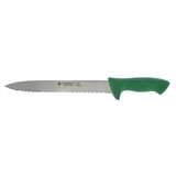 Friedrich Herder Friedrich Herder F8611 - Visvleesmes 300 mm gekarteld groen RVS Friedrich Herder Friedrich Herder F8611 - Visvleesmes 300 mm gekarteld groen RVS