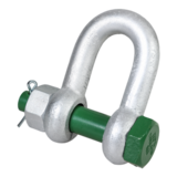Van Beest D-sluiting MB Green Pin -G-4153 Van Beest D-sluiting MB Green Pin -G-4153