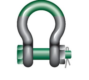 Van Beest Harpsluiting MB "Super Shackle" Green Pin - G-5263 Van Beest Harpsluiting MB "Super Shackle" Green Pin - G-5263