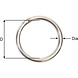 Blue Line Gelaste RVS ringen Blue Line Gelaste RVS ringen