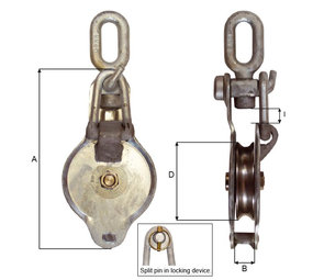 Blue Line Blueline Voetblok KS 2+KS-3 gegalvaniseerd Blue Line Blueline Voetblok KS 2+KS-3 gegalvaniseerd