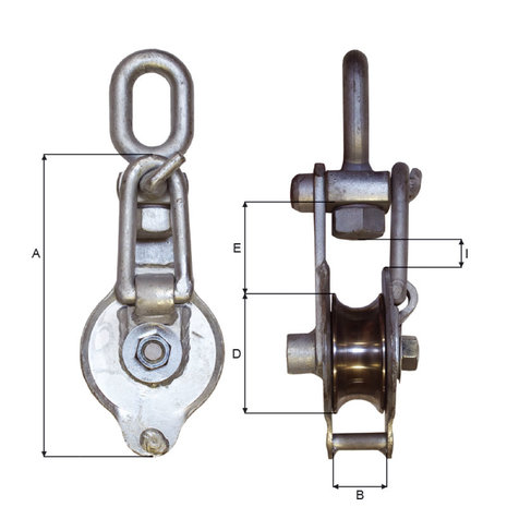 Blue Line Blueline Voetblok KS-40+KS-50 gegalvaniseerd Blue Line Blueline Voetblok KS-40+KS-50 gegalvaniseerd