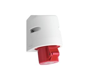 ABL ABL CEE wandcontactdoos IP44 16A 5-polig 400V 6h rood ABL ABL CEE wandcontactdoos IP44 16A 5-polig 400V 6h rood