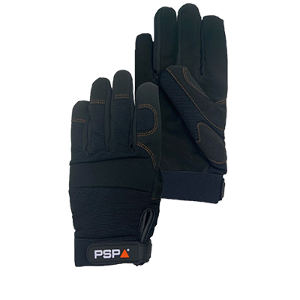 PSP PSP 39-600 Mechanic Winter Black Pro Gevoerde Werkhandschoen