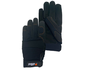 PSP PSP 39-600 Mechanic Winter Black Pro Gevoerde Werkhandschoen PSP PSP 39-600 Mechanic Winter Black Pro Gevoerde Werkhandschoen