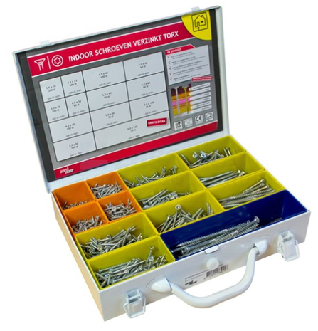 Dyna plus DynaLlus Indoor elvz torx Assortimentskoffer Dyna plus DynaLlus Indoor elvz torx Assortimentskoffer