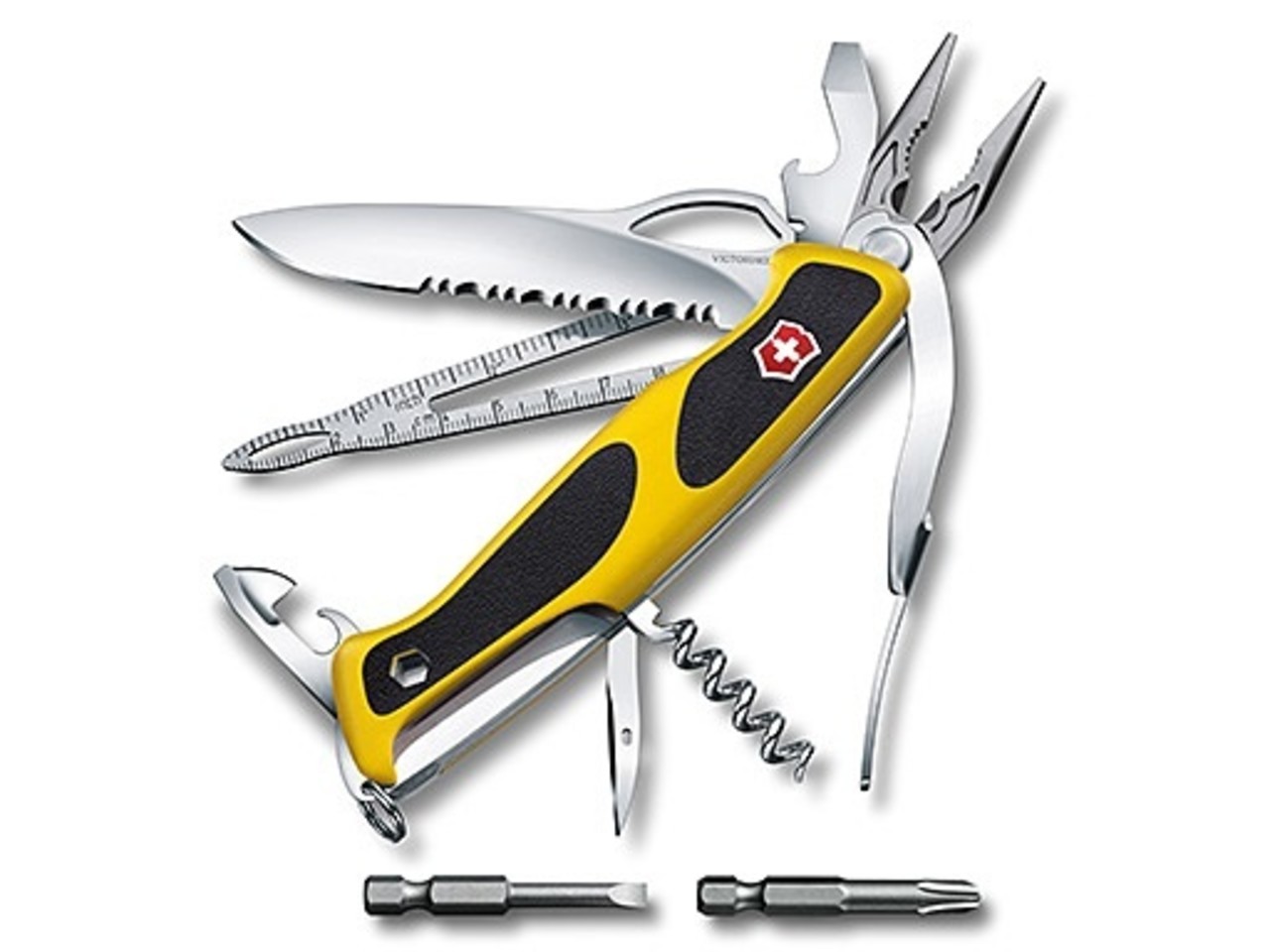 Victorinox Victorinox Zakmes - Ranger Grip Boatsman - 21 functies - geel+soft Victorinox Victorinox Zakmes - Ranger Grip Boatsman - 21 functies - geel+soft