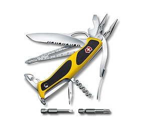 Victorinox Victorinox Zakmes - Ranger Grip Boatsman - 21 functies - geel+soft Victorinox Victorinox Zakmes - Ranger Grip Boatsman - 21 functies - geel+soft