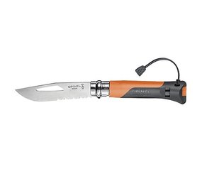 Opinel Opinel Zakmes N°08 Outdoor - rvs - Virobloc - fluit Opinel Opinel Zakmes N°08 Outdoor - rvs - Virobloc - fluit