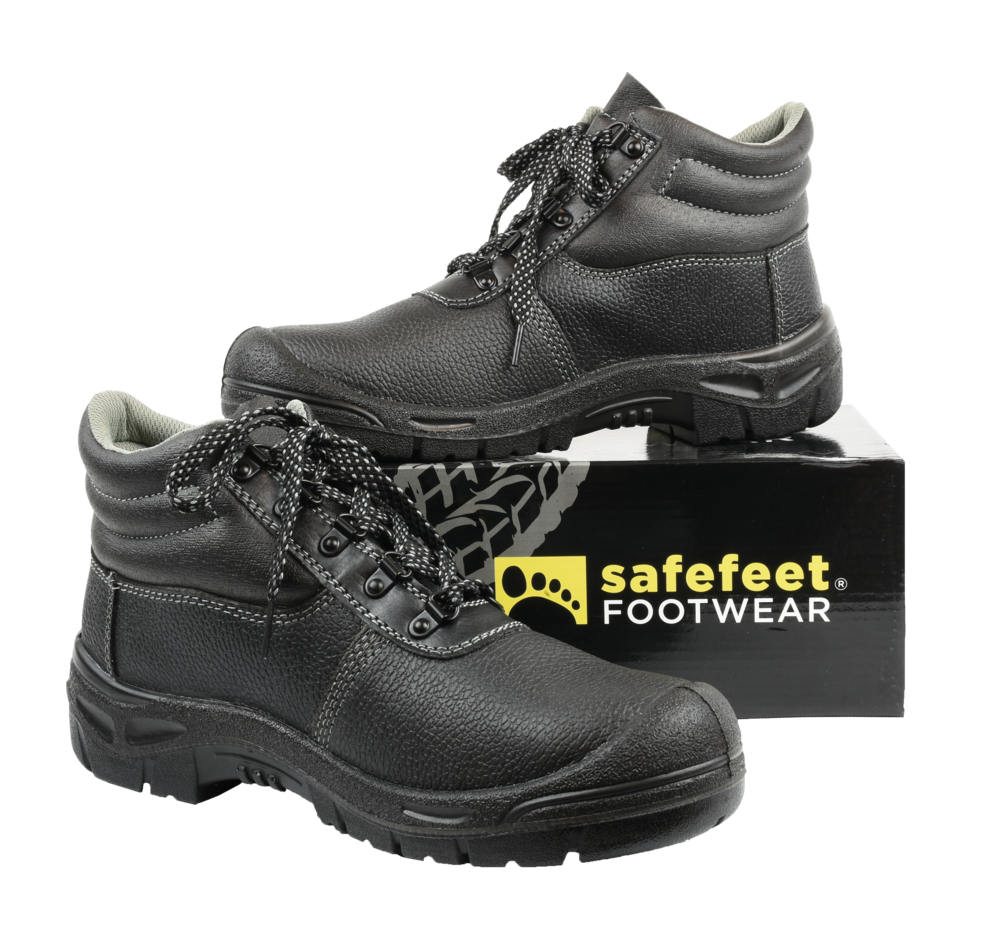 Safeet Safefeet Pisa 10-300 - Veiligheidsschoen - S3 - Hoog - Zwart - Westvoorn
