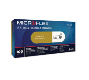 Ansell Ansell Microflex® 63-864 Latex wegwerphandschoen - dispenser à 100 stuks Ansell Ansell Microflex® 63-864 Latex wegwerphandschoen - dispenser à 100 stuks