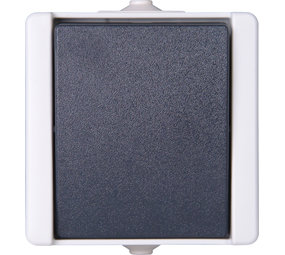 Kopp ProAQA – wisselschakelaar IP44 grijs Kopp ProAQA – wisselschakelaar IP44 grijs