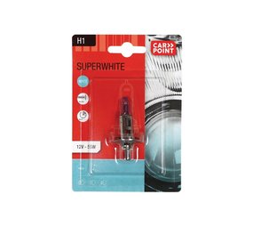 Carpoint Carpoint Superwhite Autolamp H1 12V 55W Carpoint Carpoint Superwhite Autolamp H1 12V 55W