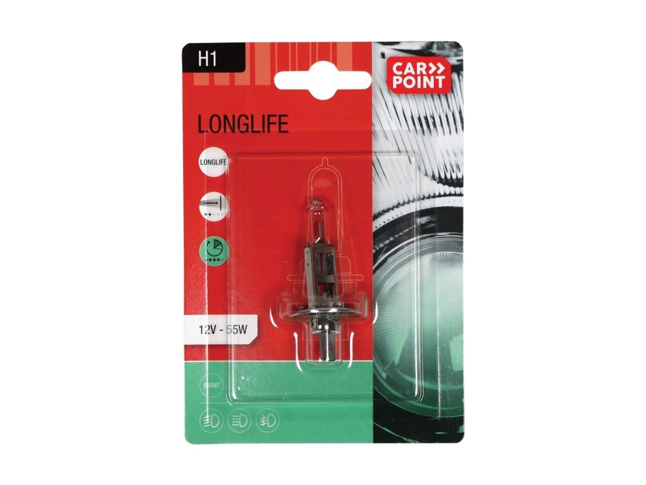 Carpoint Carpoint Longlife Autolamp H1 12V 55W