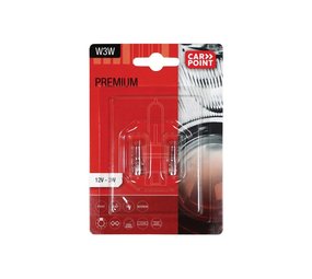 Carpoint Carpoint Premium Autolampen 12V W5W 2 Stuks Carpoint Carpoint Premium Autolampen 12V W5W 2 Stuks