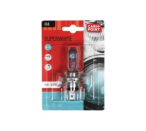 Carpoint Carpoint Superwhite Autolamp H4 12V 60/55W Carpoint Carpoint Superwhite Autolamp H4 12V 60/55W