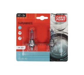 Carpoint Carpoint Superwhite Autolamp H7 12V 55W 2 Stuks Carpoint Carpoint Superwhite Autolamp H7 12V 55W 2 Stuks
