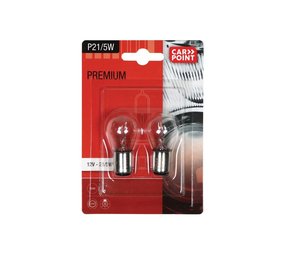 Carpoint Carpoint Premium Autolampen P21/5W 2 Stuks Carpoint Carpoint Premium Autolampen P21/5W 2 Stuks