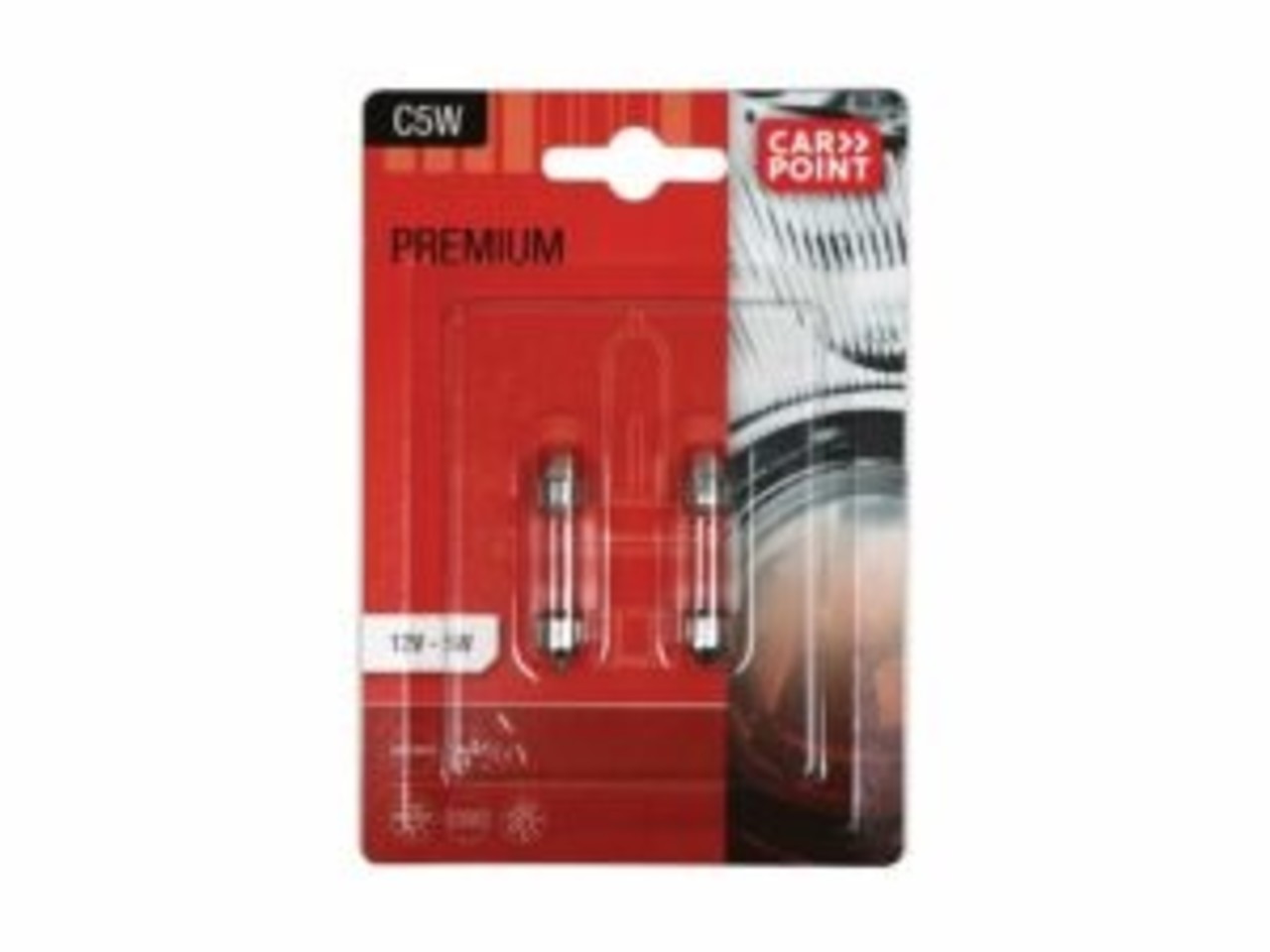 Carpoint Carpoint Premium Autolampen 12V C10W 2 Stuks Carpoint Carpoint Premium Autolampen 12V C10W 2 Stuks