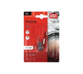 Carpoint Carpoint Premium Autolamp H3 12V 55W Carpoint Carpoint Premium Autolamp H3 12V 55W