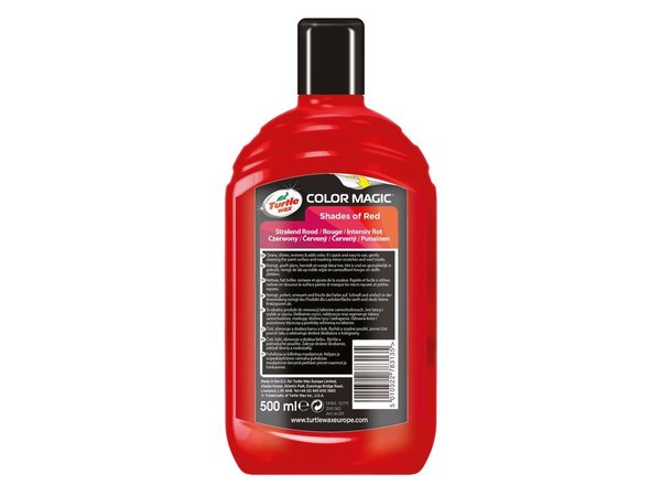 Turtle wax Turtle Wax 52711 Color Magic Radiant Red Wax 500ml Turtle wax Turtle Wax 52711 Color Magic Radiant Red Wax 500ml