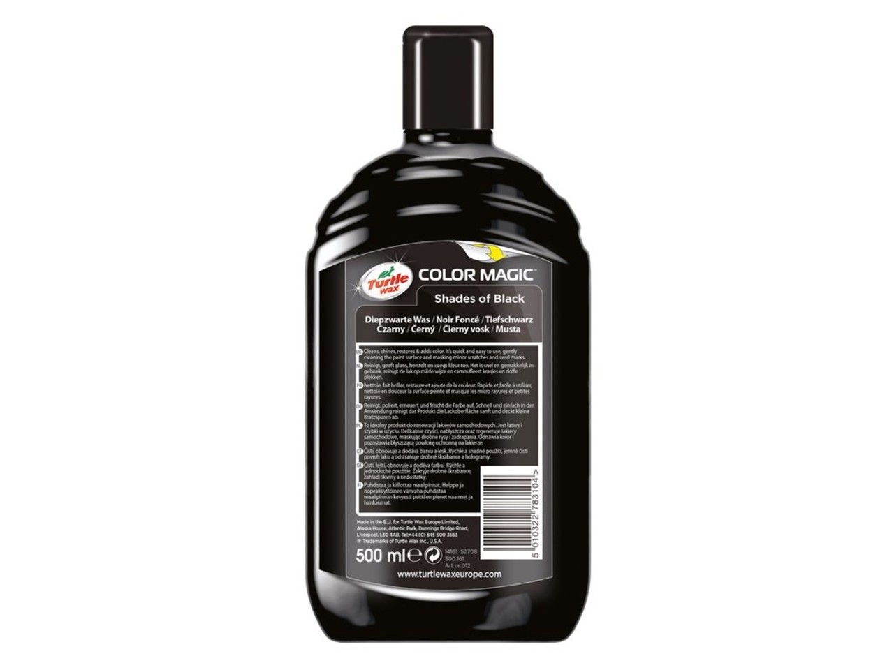 Turtle wax Turtle Wax 52708 Color Magic Jet Black Wax 500ml Turtle wax Turtle Wax 52708 Color Magic Jet Black Wax 500ml