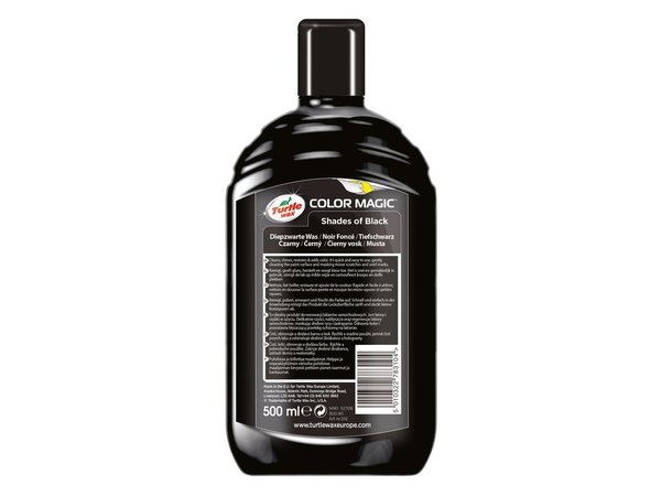 Turtle wax Turtle Wax 52708 Color Magic Jet Black Wax 500ml Turtle wax Turtle Wax 52708 Color Magic Jet Black Wax 500ml