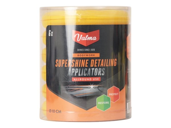 Valma Valma V015 Detailing Applicator Pads 6 stuks Valma Valma V015 Detailing Applicator Pads 6 stuks