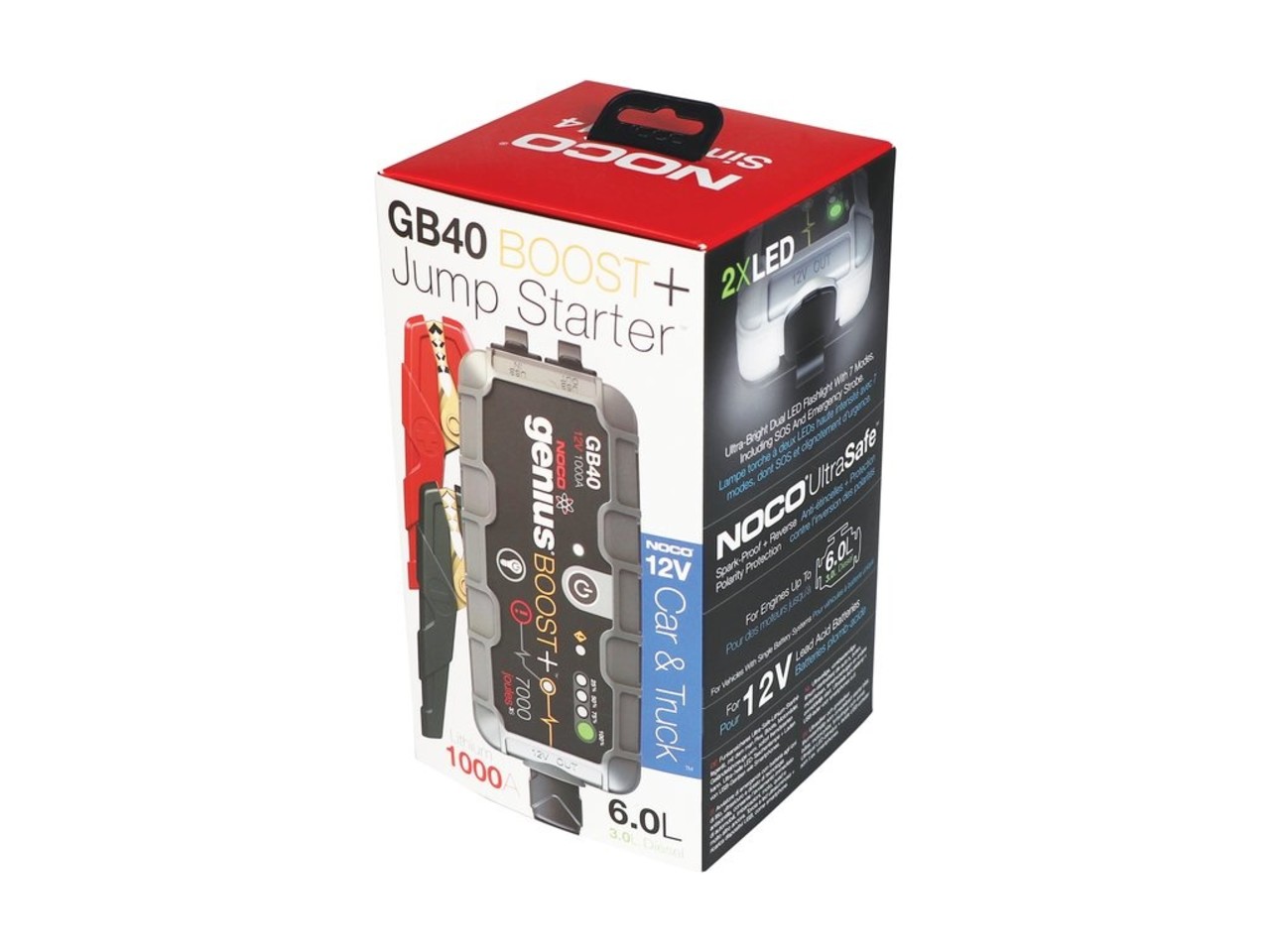Noco Genius Noco Lithium Jump Starter Boost Plus GB40 1000A Noco Genius Noco Lithium Jump Starter Boost Plus GB40 1000A