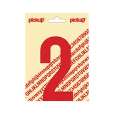 Pickup Pickup Stickers Rood - 80mm