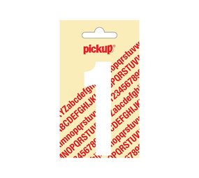 Pickup Pickup Stickers Wit - 80mm Pickup Pickup Stickers Wit - 80mm