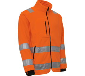 Elka Elka - Visible Xtreme - Zip-in Fleece Jack met reflectie - 150014R Elka Elka - Visible Xtreme - Zip-in Fleece Jack met reflectie - 150014R