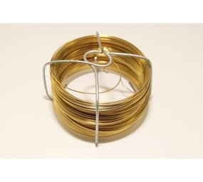 Draad 0.8mm 50m nr.3 messing Draad 0.8mm 50m nr.3 messing
