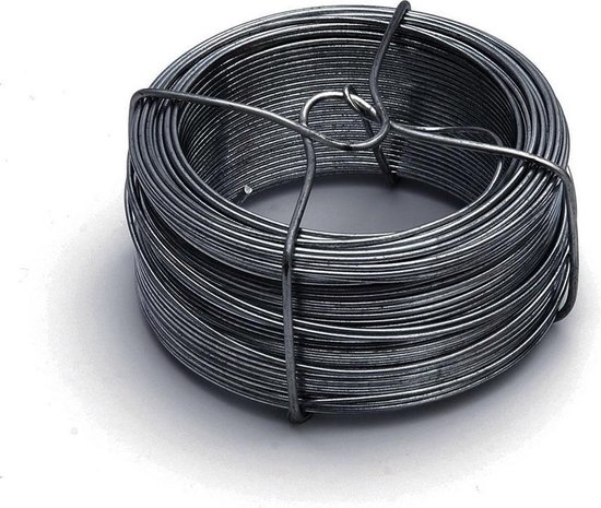 Draad 0.7mm 100 Nr 2 Verzinkt Draad 0.7mm 100 Nr 2 Verzinkt