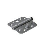 Dulimex Dulimex - Kogellagerscharnier - Ronde hoeken - SKG***® - 89x89mm - RVS geborsteld Dulimex Dulimex - Kogellagerscharnier - Ronde hoeken - SKG***® - 89x89mm - RVS geborsteld