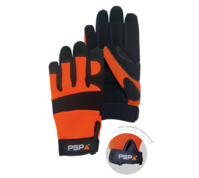 PSP PSP 39-501 Mechanic Hi-Vis Orange Pro Werkhandschoen PSP PSP 39-501 Mechanic Hi-Vis Orange Pro Werkhandschoen